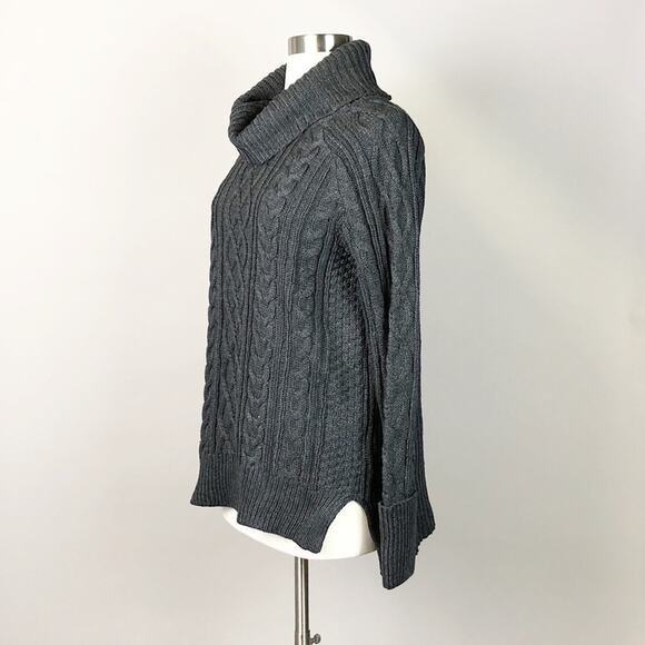 Cable Knit Turtleneck Sweater - Picture 2 of 6